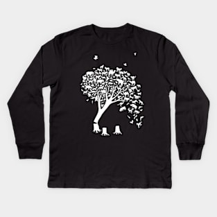 Source Tree of Life 2 Kids Long Sleeve T-Shirt